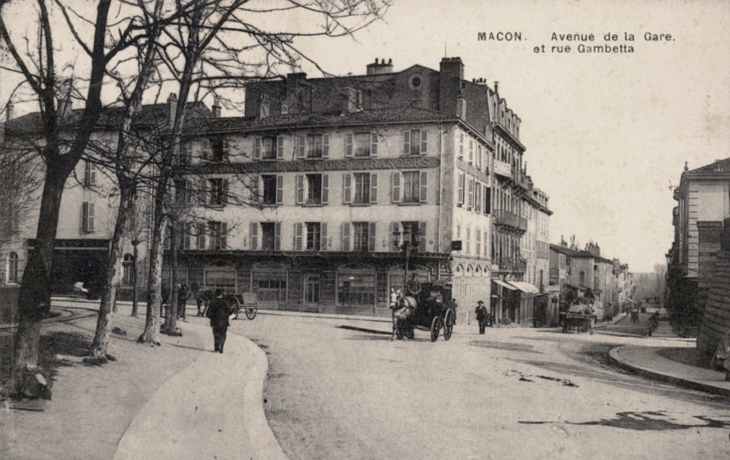 Mâcon (71) Avenue de la Gare CPA