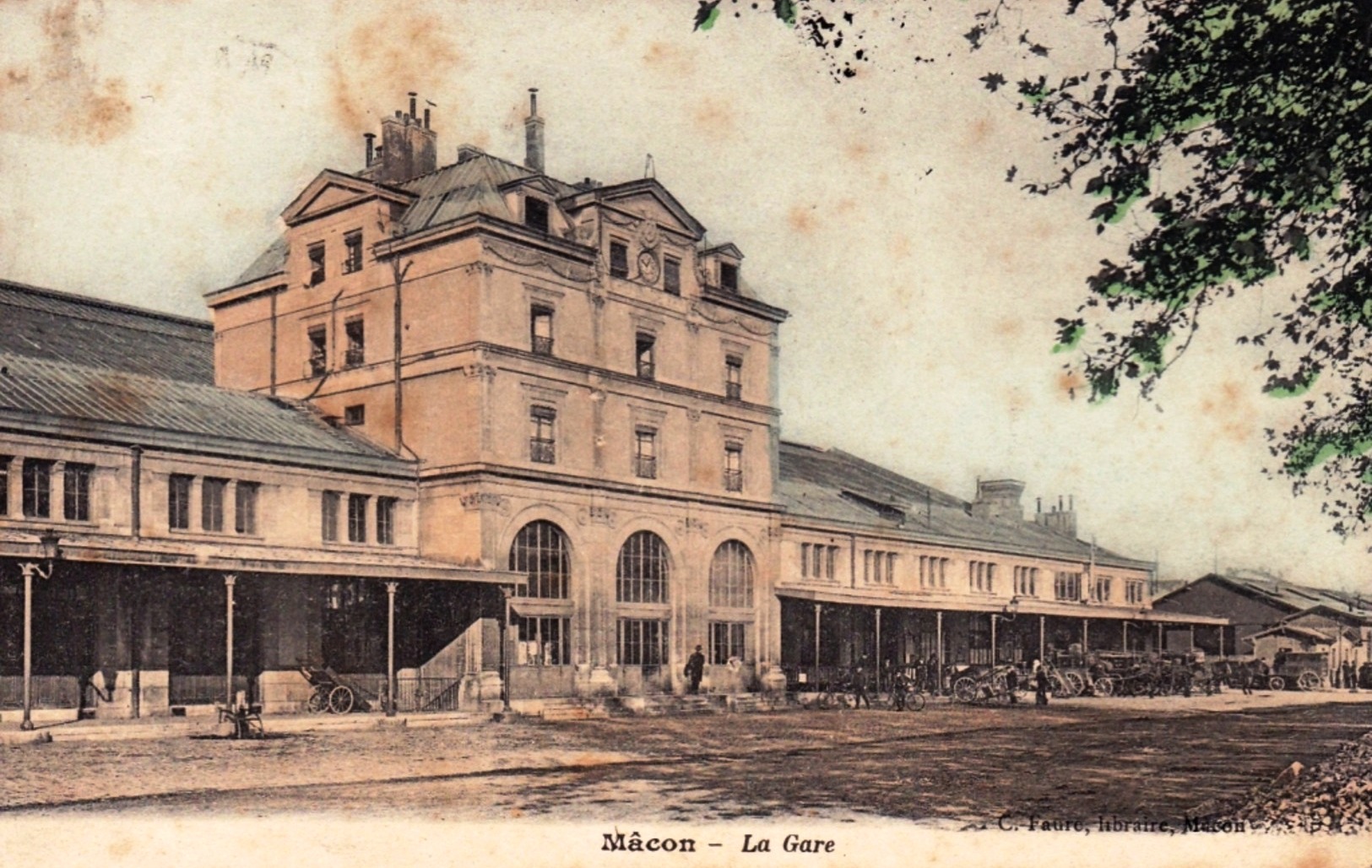 Mâcon (71) Gare CPA