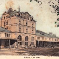 Mâcon (71) Gare CPA