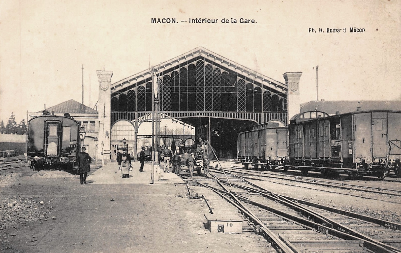 Mâcon (71) Gare CPA