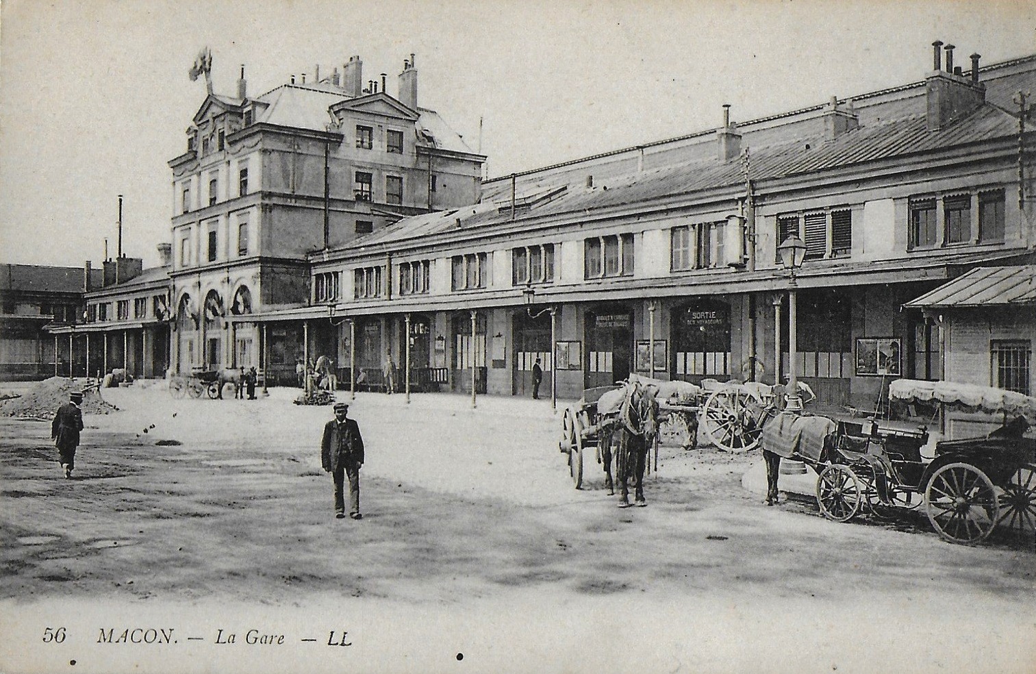 Mâcon (71) Gare CPA