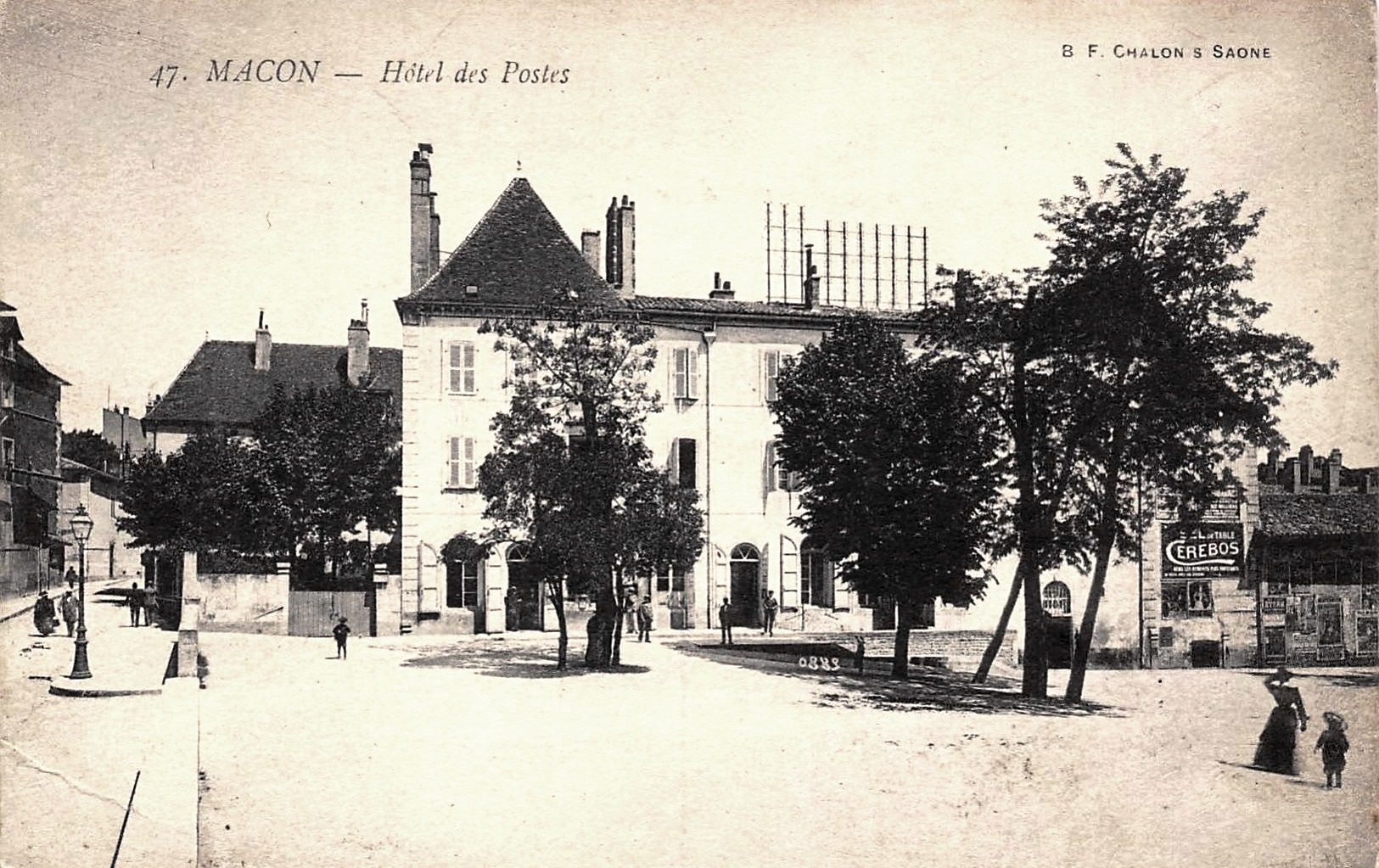 Mâcon (71) Hôtel des Postes CPA