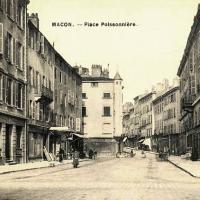 Mâcon (71) Place Poissonnière CPA