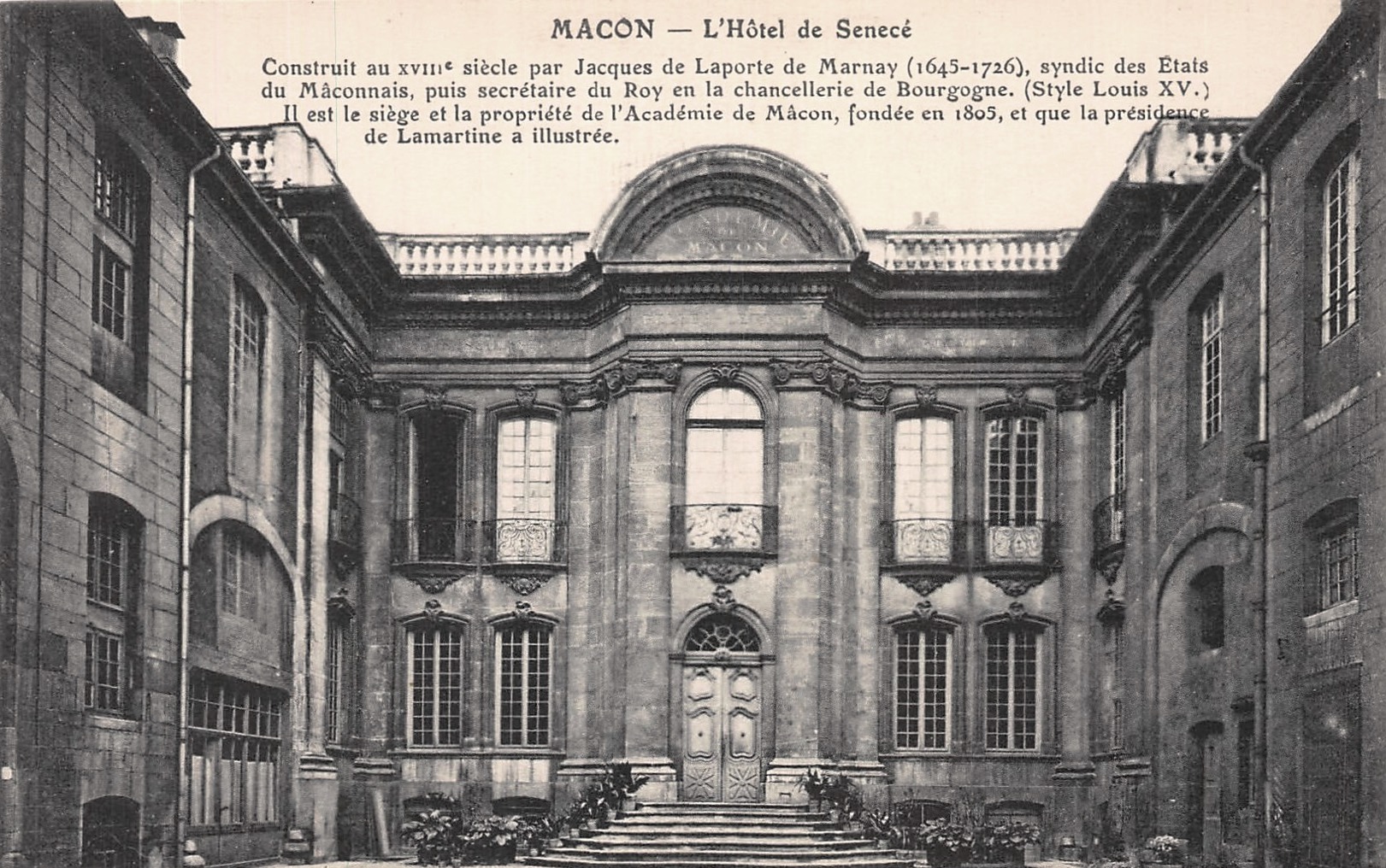 Mâcon (71) Sennecé-les-Mâcon, hôtel particulier de Senecé  CPA