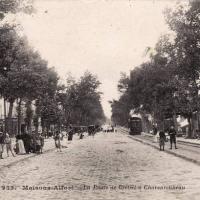 Maisons alfort val de marne charentonneau la route de creteil cpa