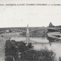 Maisons alfort val de marne charentonneau le nouveau pont cpa