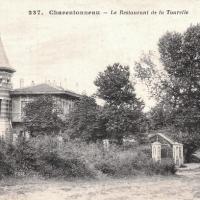 Maisons alfort val de marne charentonneau le restaurant de la tourelle cpa