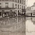 Maisons alfort val de marne crue de la seine 1910 cpa