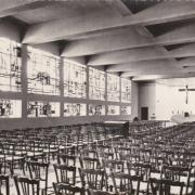 Maisons alfort val de marne l eglise saint pascal baylon interieur vers 1960 cpa