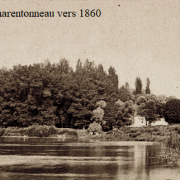 Maisons alfort val de marne l ile de charentonneau vers 1860