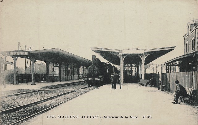 Maisons alfort val de marne la gare CPA