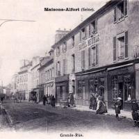 Maisons alfort val de marne la grande rue cpa