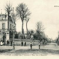 Maisons alfort val de marne la place des 7 arbres cpa