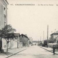 Maisons alfort val de marne la rue de la ferme cpa