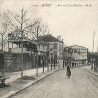 Maisons alfort val de marne la rue des 2 moulins cpa