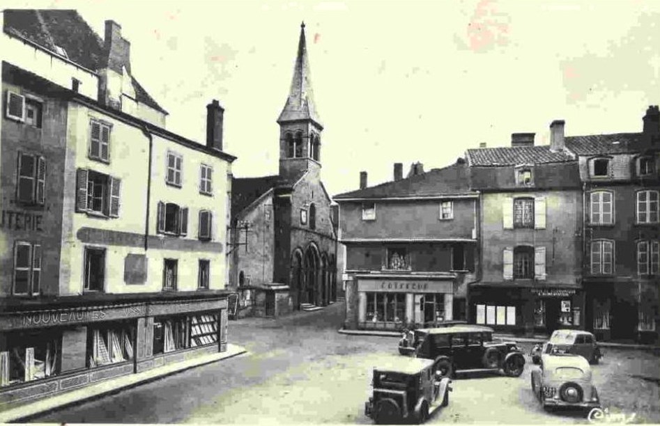 Marcigny (71) Eglise Saint-Nicolas CPA