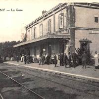 Marcigny (71) Gare CPA