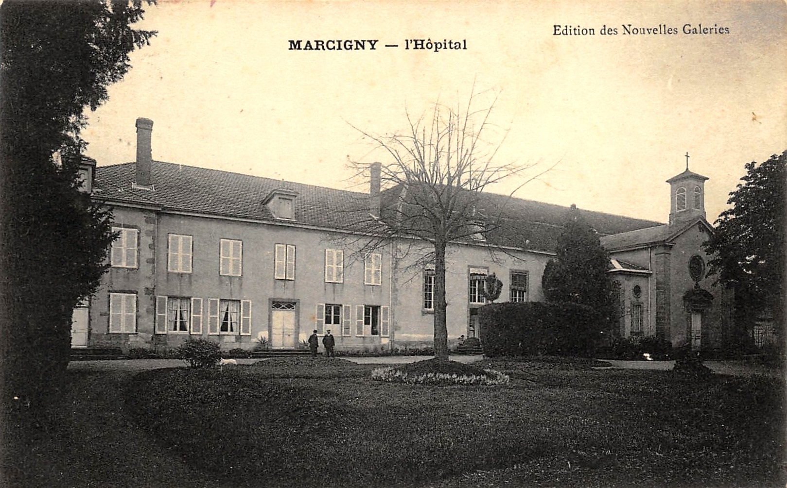 Marcigny (71) Hôpital CPA