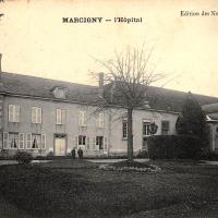 Marcigny (71) Hôpital CPA