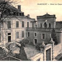 Marcigny (71) Hôtel de Challonge CPA