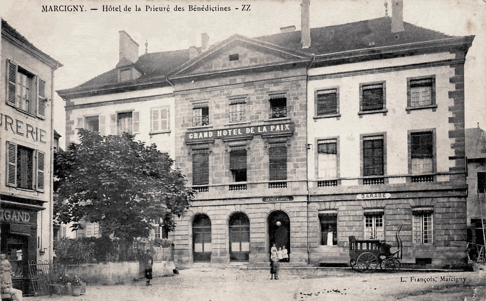 Marcigny (71) Hôtel particulier de la Prieure CPA