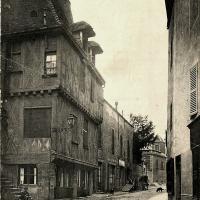 Marcigny (71) Maison en bois CPA