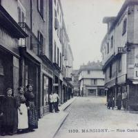 Marcigny (71) Rue Centrale CPA