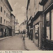 Marcigny (71) Rue de l'Hôtel de Ville CPA