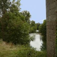 Vue de la chapelle romane de Saint-Amans