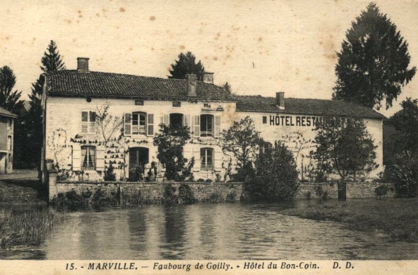 Marville (Meuse) Gauilly, hôtel-restaurant