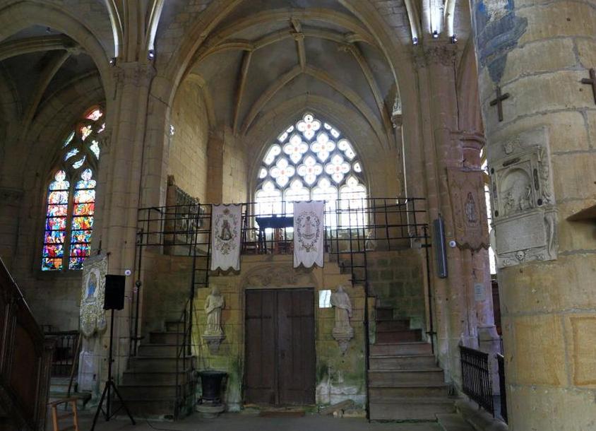 Marville (Meuse) L'église Saint Nicolas, chapelle Ste Fine