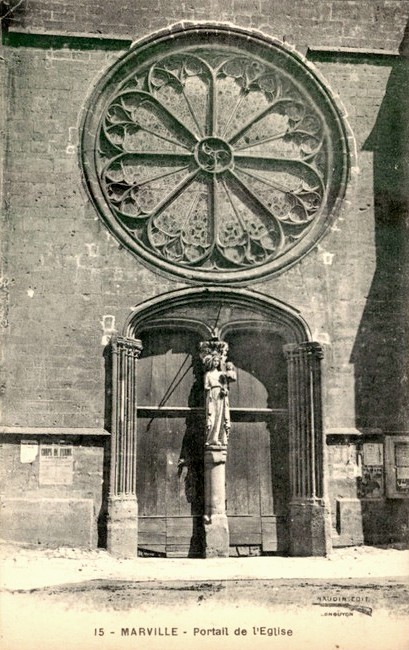 Marville (Meuse) L'église Saint Nicolas CPA