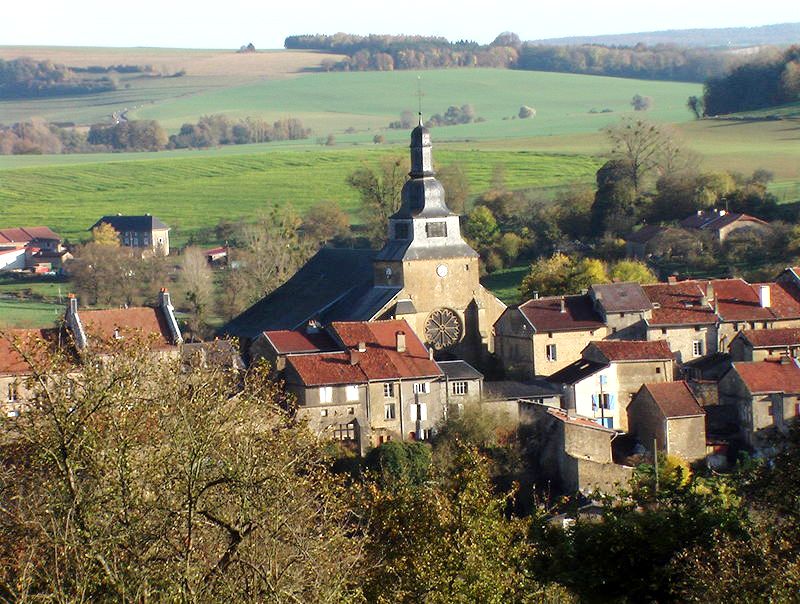 Marville (Meuse) L'église Saint Nicolas