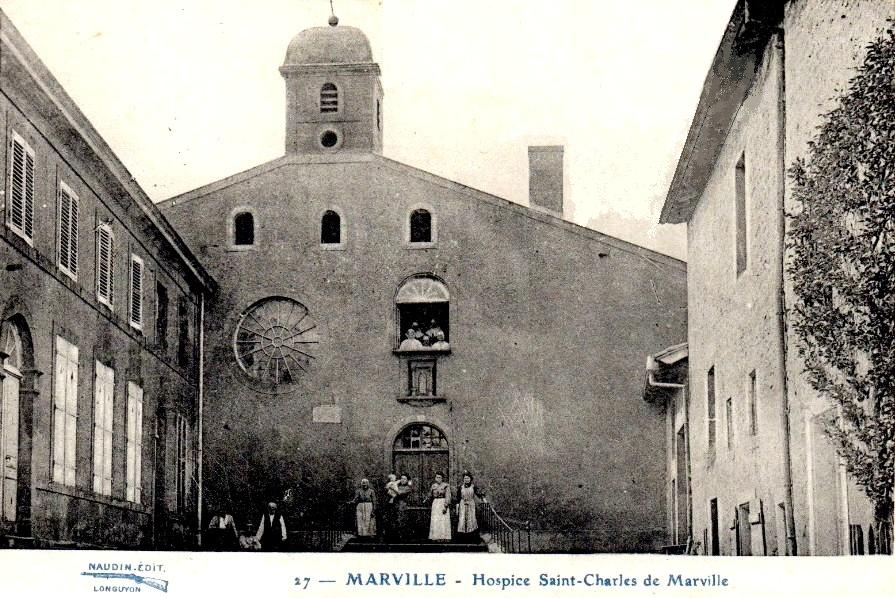 Marville (Meuse) La chapelle Saint-Bernard CPA