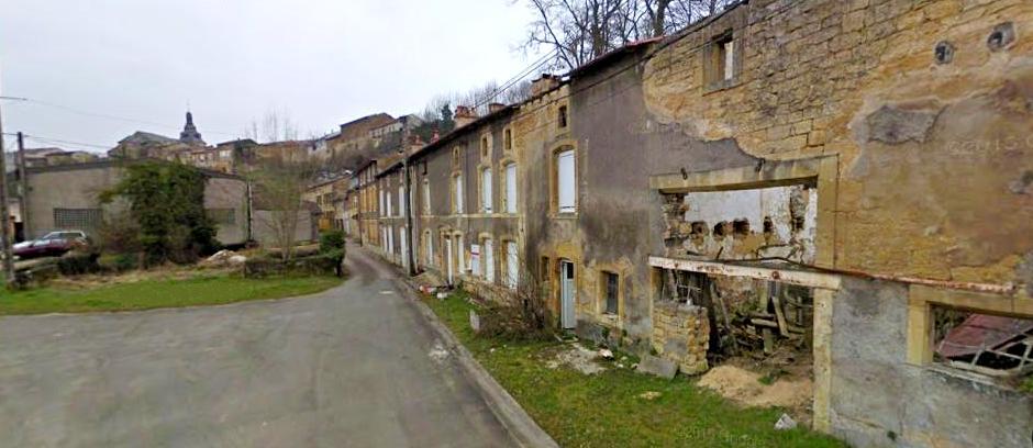 Marville (Meuse) Le Faubourg de Gauilly