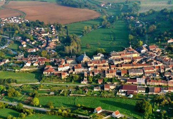 Marville (Meuse) Vue aérienne