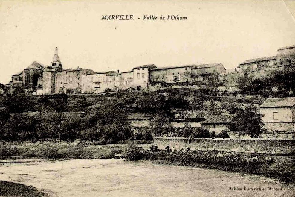 Marville (Meuse) Vue générale CPA