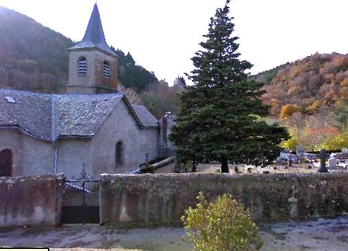 Mélagues (Aveyron) Eglise Saint Martin