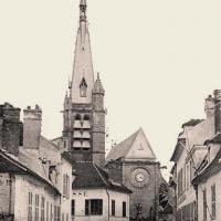 Melun seine et marne l eglise saint aspais cpa