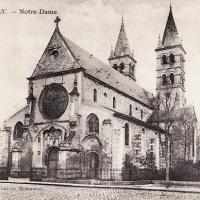 Melun seine et marne la collegiale notre dame cpa