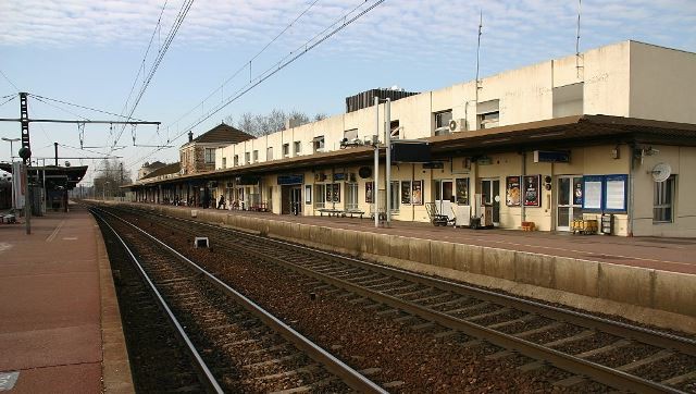 Melun seine et marne la gare en 2007