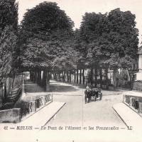 Melun seine et marne le pont de l almont cpa