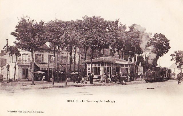 Melun seine et marne le tramway cpa