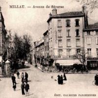 L' avenue de Séverac (cpa)