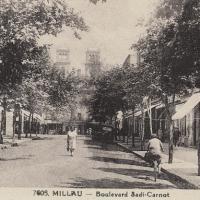 Le boulevard Sadi Carnot (cpa)