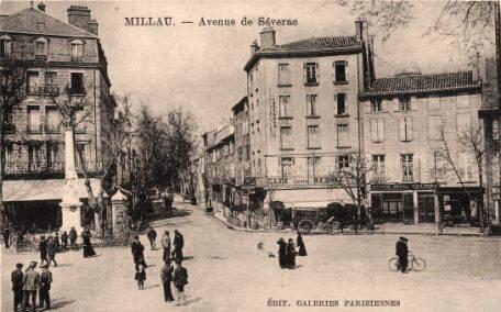 Millau (Aveyron) CPA avenue de Séverac