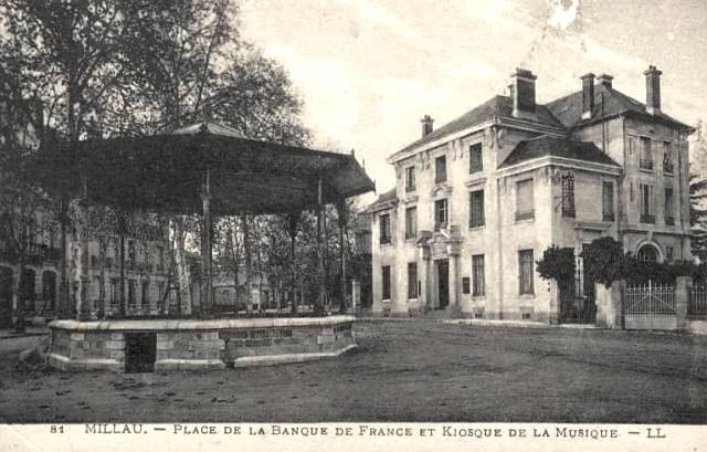 Le kiosque à musique (cpa)