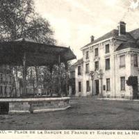 Le kiosque à musique (cpa)