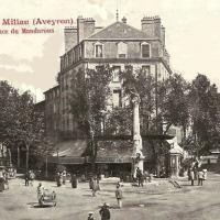 La place du Mandarous (cpa)