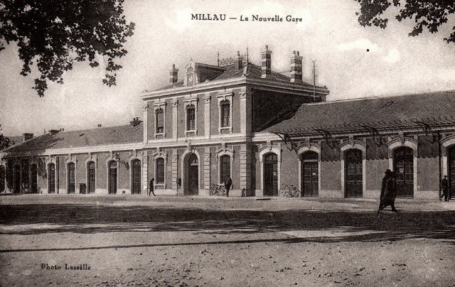 La nouvelle gare (cpa)
